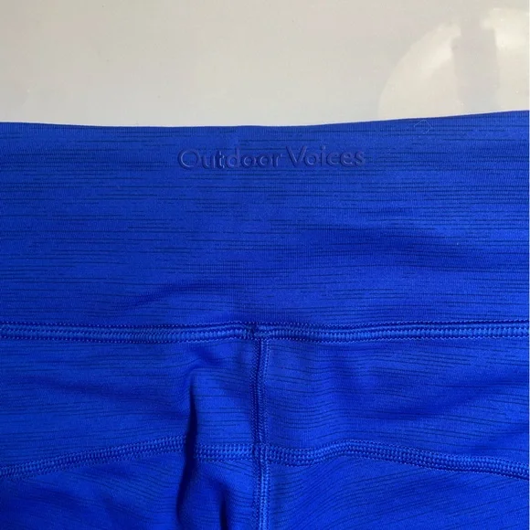 Outdoor voices TechSweat 6 inch biker shorts size small royal blue - Picture 5 of 5